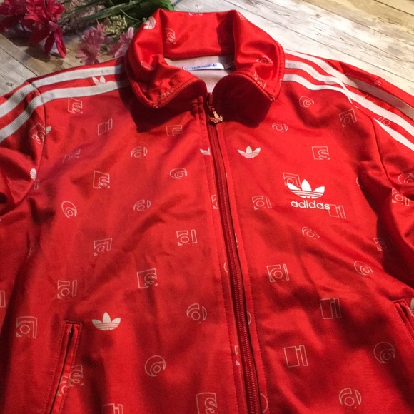 Adidas sample Jacket Sample. . Size 38 red/white. - Picture 7 of 12